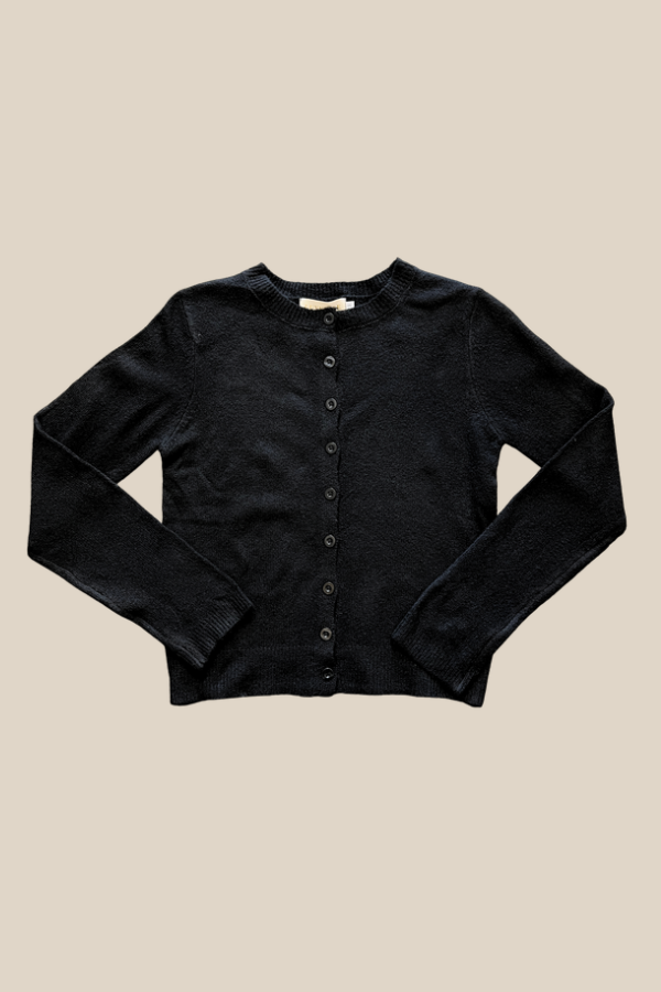Janet Classic Cardigan in Black