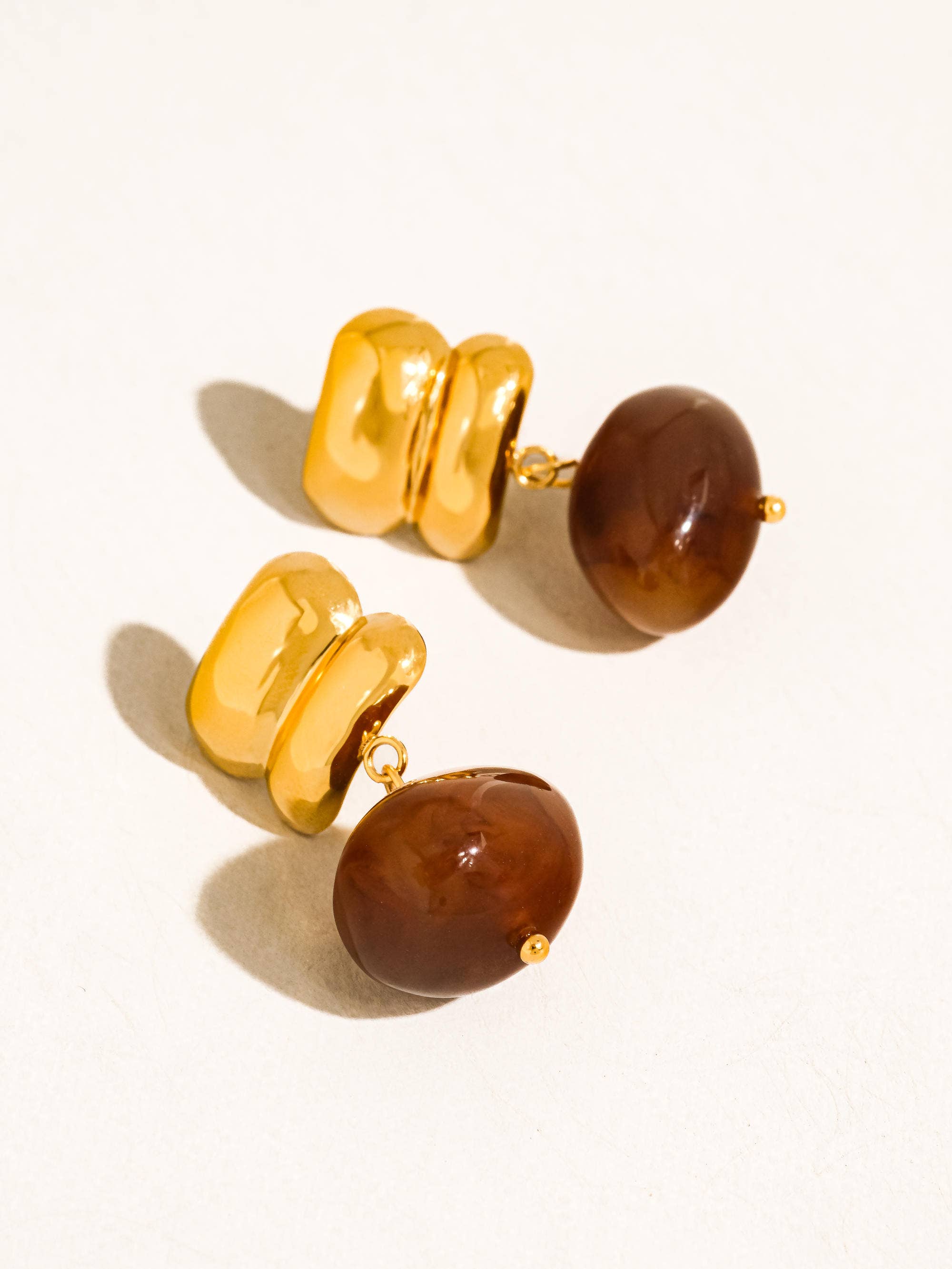Nina Resin Drop Earrings