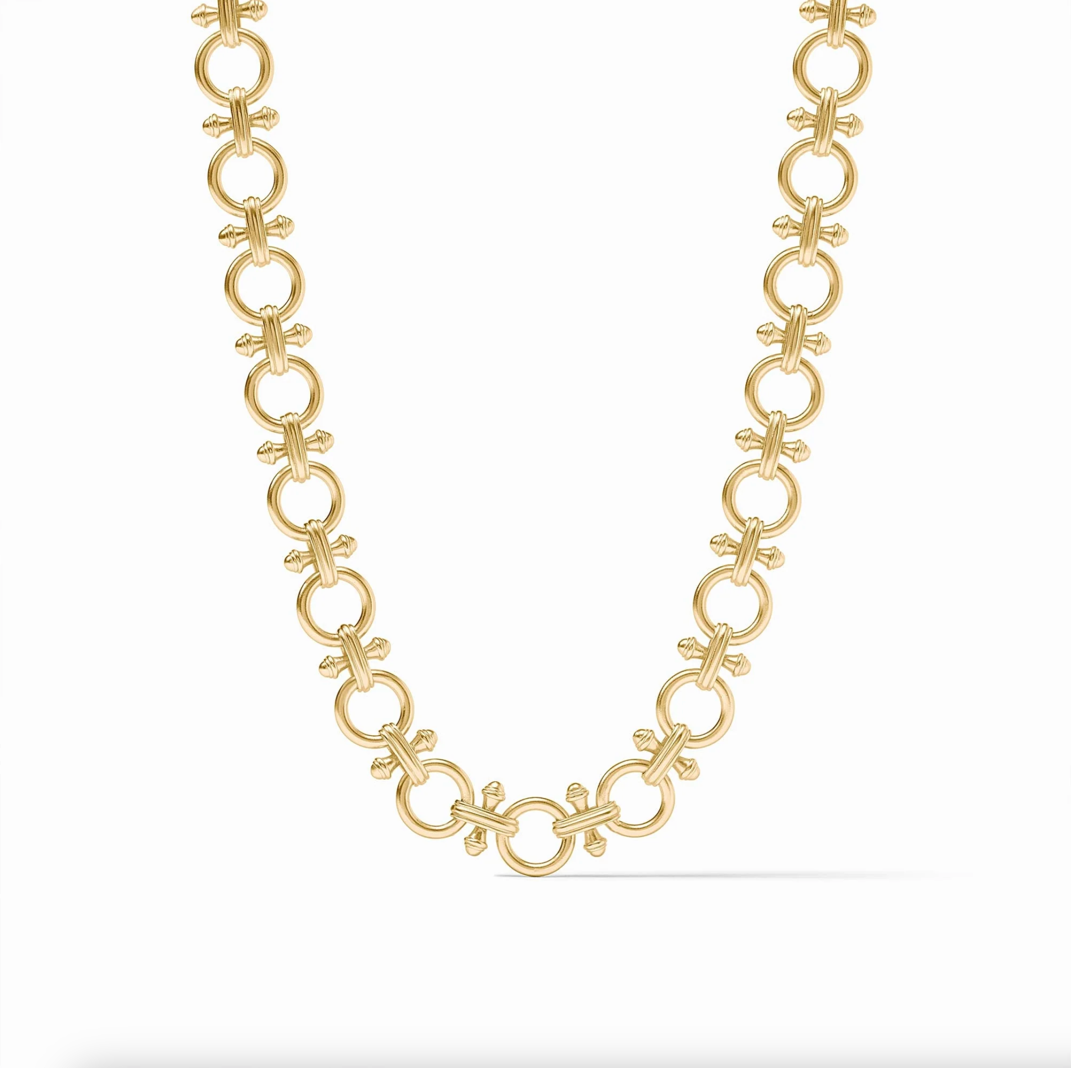 Julie Vos Bamboo Link Necklace