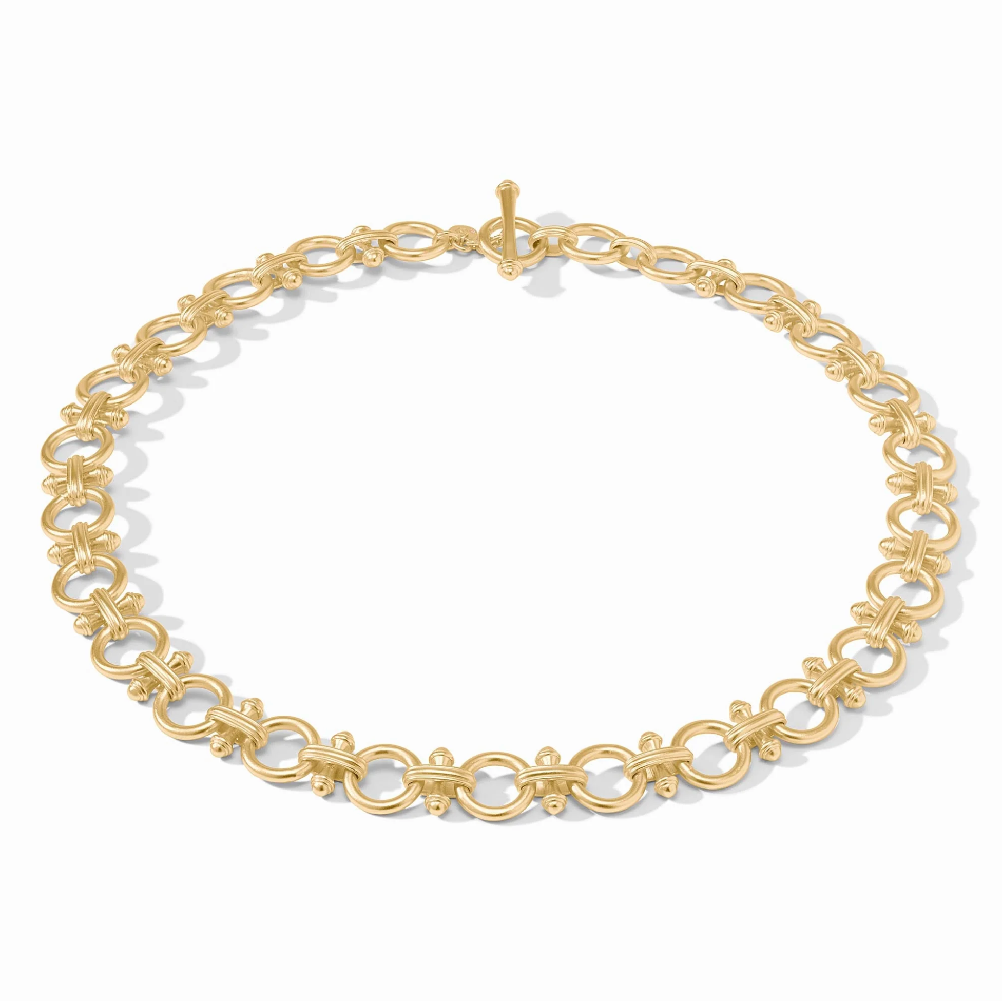 Julie Vos Bamboo Link Necklace