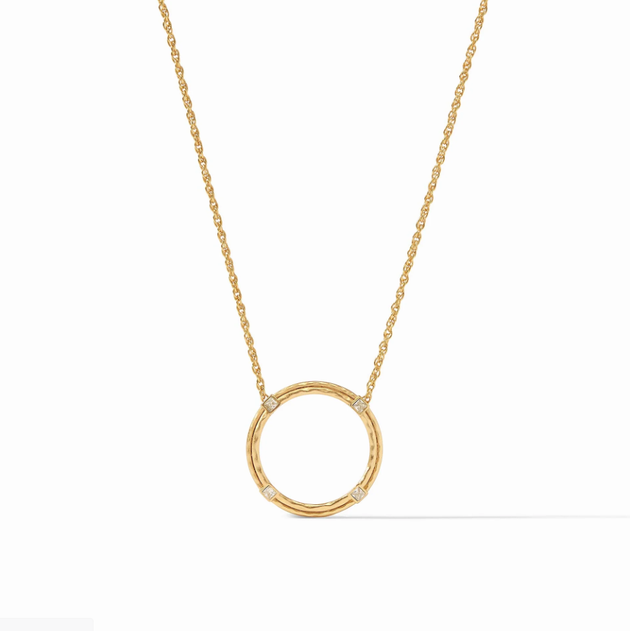 Julie Vos Astor Delicate Necklace Cubic Zirconia