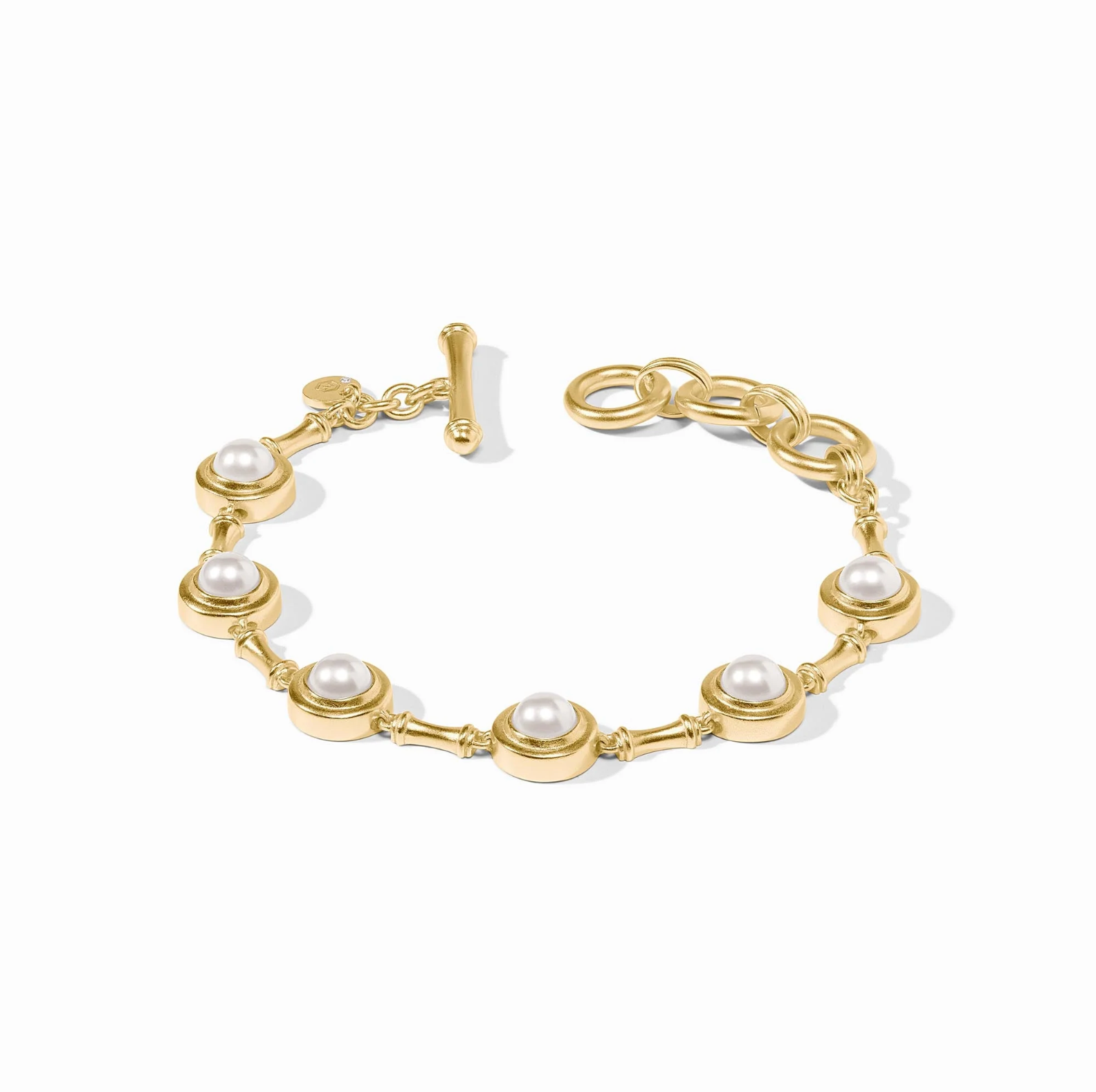 Julie Vos Bamboo Pearl Bracelet