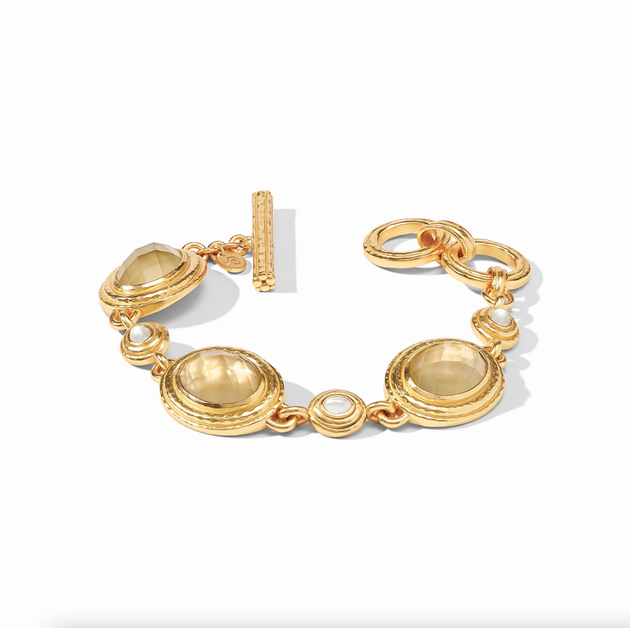 Tudor Stone Bracelet Iridescent Champagne