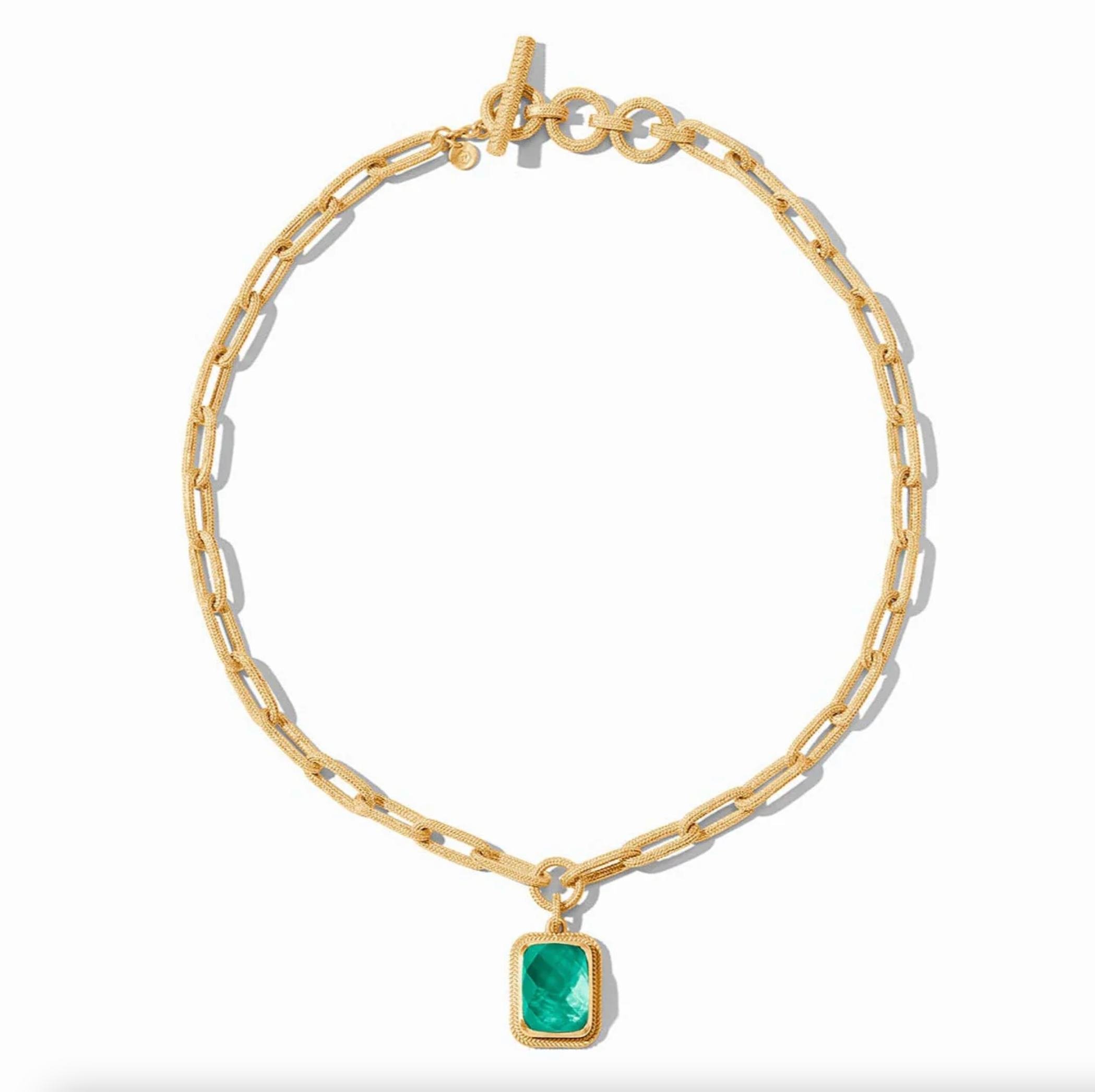 Julie Vos Cheval Paperclip Statement Necklace